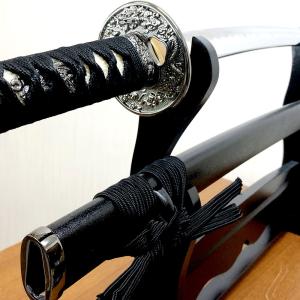 侍 刀 黒石目 大刀 新デザイン 美術刀剣 模...の詳細画像2
