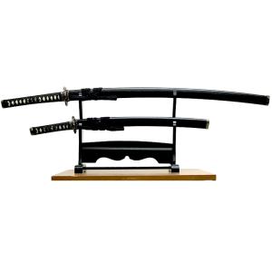 模造刀 白鞘 2点セット（大刀 小刀） 刀剣 : 仏像と縁起物の専門