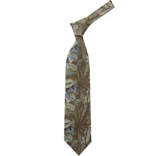 高級シルクネクタイ　JACQUES POIRIER（ジャック ポワリエ）03リーフ　メール便 送料無...