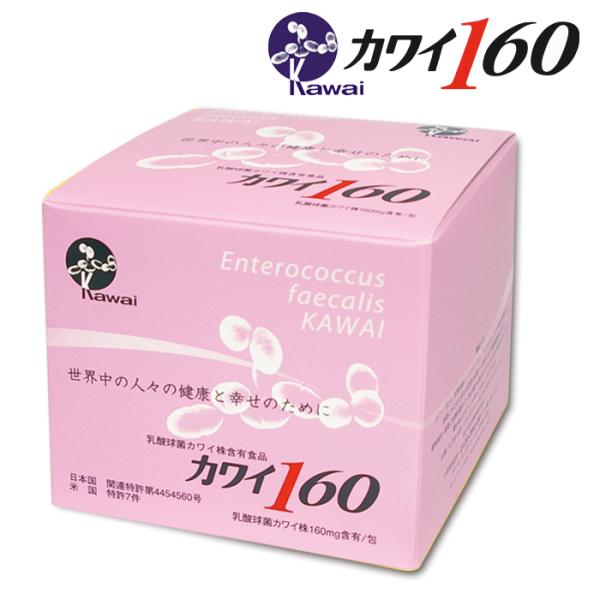 Kawai カワイ160 乳酸球菌 カワイ株 160mg含有/包 100包入り【送料無料】