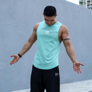 Mr.Hui メンズ タンクトップ カットソー ノースリーブ