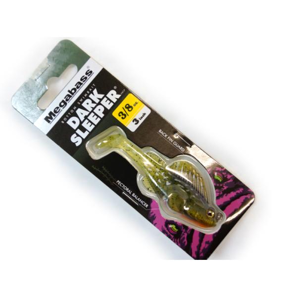 メガバス ダークスリーパー 3インチ 3/8oz ボトムスイムベイト #27 WATER MOLON...