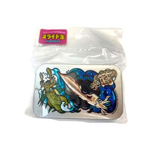 ウォーターサイドピーターパン 小物入れ スライド缶 カラークリップ入り 80mm × 50mm #イ...