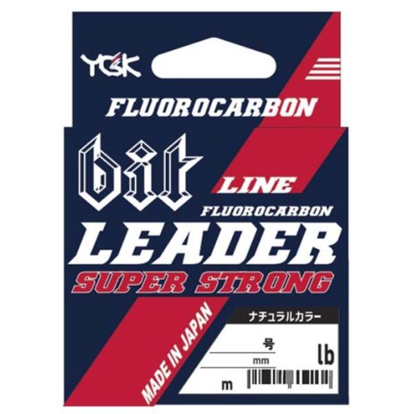 YGK ビットリーダー スーパーストロング フロロカーボン 20m ナチュラル 12lb (3号) ...