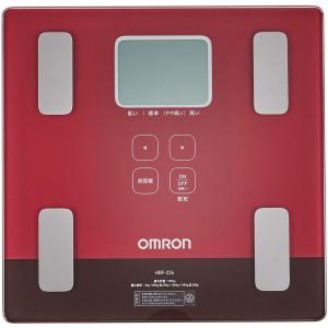 OMRON オムロン 体重・体組成計 自動認識機能 カラダスキャン レッド HBF-226-R｜japancamera