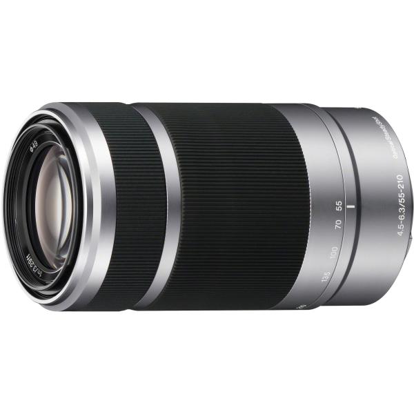 SONY ソニー 望遠ズームレンズ E 55-210mm F4.5-6.3 OSS シルバー SEL...