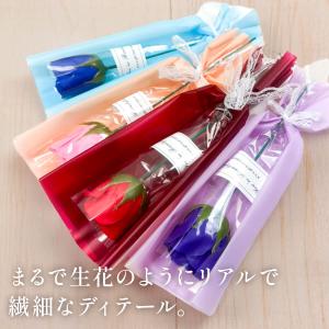 ソープフラワー 一輪 ローズ 薔薇 ばら 1輪...の詳細画像1