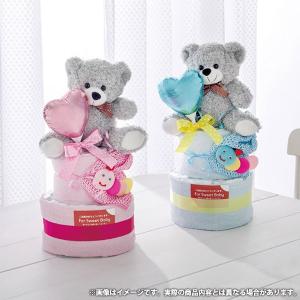出産祝い ギフト ベビー おむつケーキ 2段 ...の詳細画像3