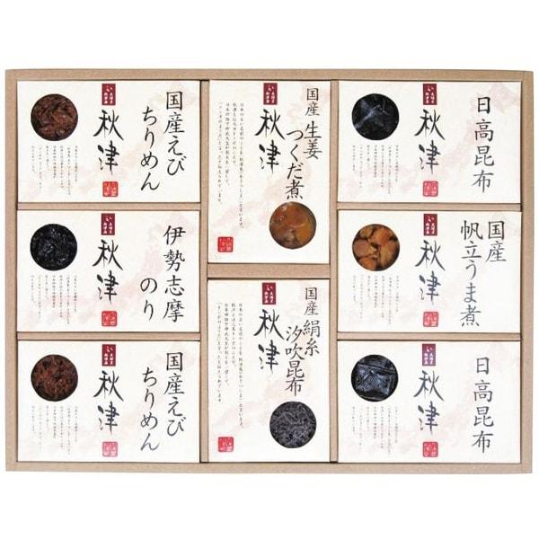 お歳暮 御歳暮 2025 内祝い お返し 和風惣菜 ギフト 惣菜 セット 秋津 うす味 生姜佃煮 海...