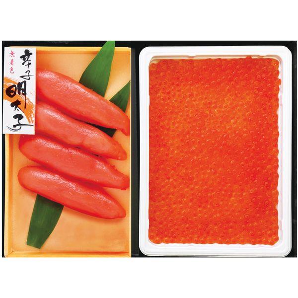 お歳暮 御歳暮 2025 海鮮 魚介 海産物 ギフト いくら醤油漬と辛子明太子 各150g セット ...