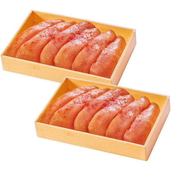 お歳暮 御歳暮 2025 海鮮 惣菜 ギフト 福岡 博多紀久屋 無着色 辛子明太子 220g 2個 ...