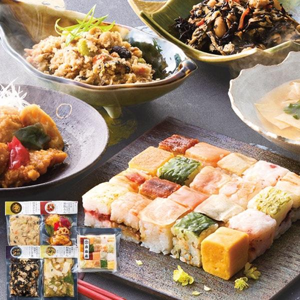 お歳暮 御歳暮 2025 惣菜 ギフト 梅の花 なみはや寿司 4種の和惣菜 セット 和食 和風惣菜 ...