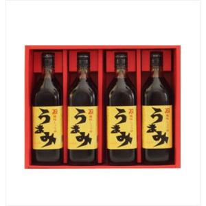 内祝い 内祝 お返し カネイ醤油 うまみ4本セット (KU-480) カネヰ醤油