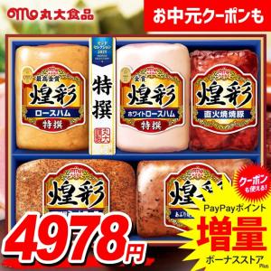 丸大食品 お中元 2026 ハム ミートローフ 煌彩ギフト 型番:MVS-555