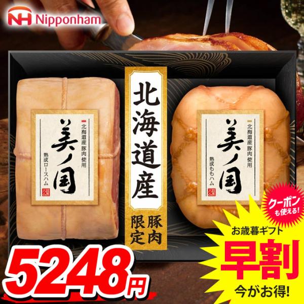 お中元 御中元 2024 ハム ギフト セット 贈り物 食品 グルメ 日本ハム ニッポンハム 美ノ国...