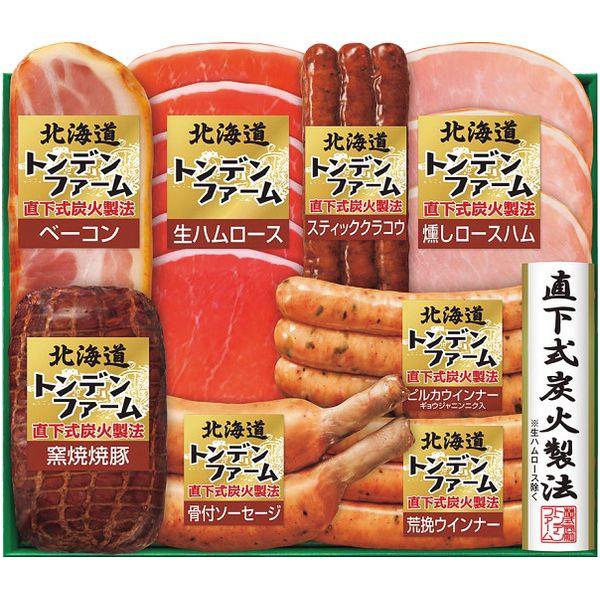 お歳暮 御歳暮 2025 ハム ギフト 北海道 トンデンファーム ロースハム セット 肉 ウインナー...