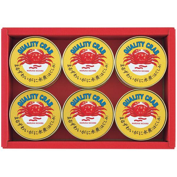 お歳暮 御歳暮 2025 缶詰 ギフト カニ缶 蟹缶 マルハニチロ ズワイガニ まるずわいがに 蟹 ...