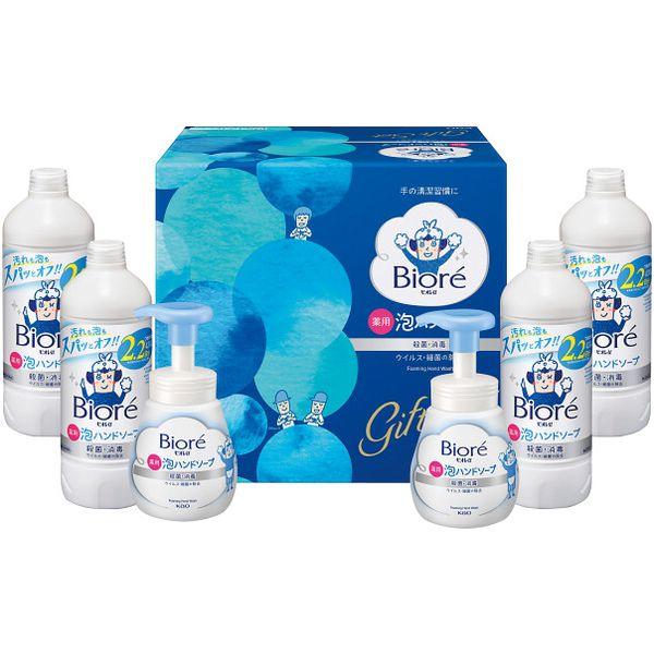 お歳暮 御歳暮 2025 ハンドソープ ギフト 花王 ビオレu 泡ハンドソープ 本体 詰め替え セッ...