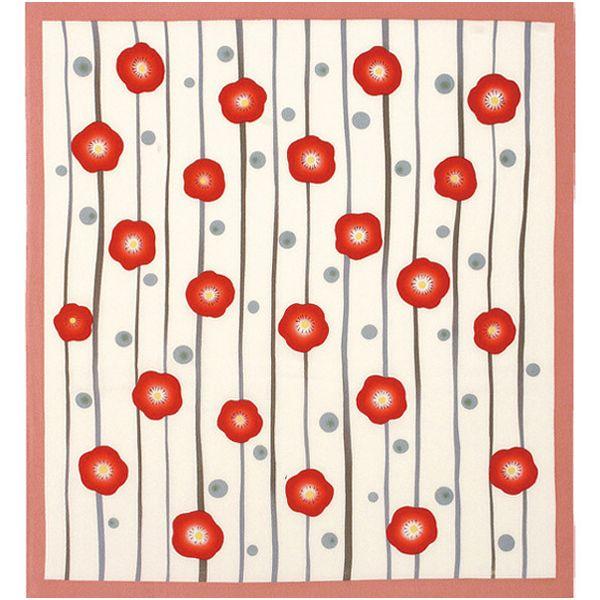 内祝い お返し 和装小物 プチギフト ちりめん風呂敷 梅 白 レディース 小物 実用的 おしゃれ か...