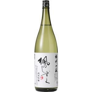 母の日 山陽盃酒造 播州一献 純米吟醸 楓のしずく 1800ml 1800ml 兵庫 播磨 日本酒 お酒 ギフト 2026 祝い