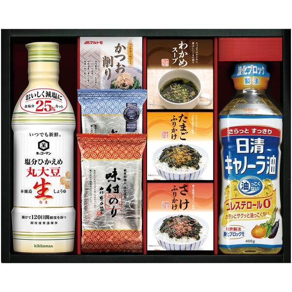 お歳暮 2025 内祝い お返し 調味料 ギフト キッコーマン 醤油 生しょうゆ 食用油 セット 味...