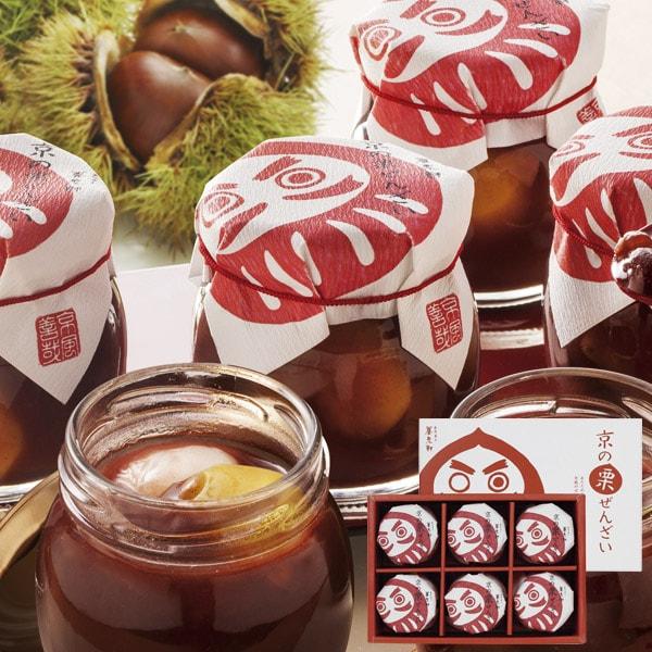 お歳暮 御歳暮 2025 スイーツ ギフト お菓子 和菓子 京の栗ぜんざい 6個 セット 京都 養老...