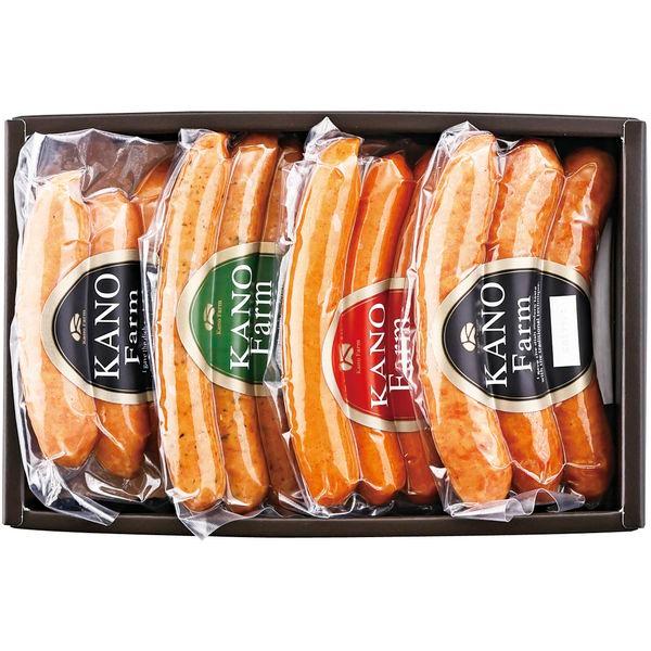 鹿野ファーム ハム 母の日 ギフト 2026 ウィンナー ソーセージ 粗挽きフランクフルト セット ...
