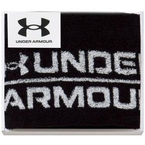 敬老の日 UNDER ARMOUR アンダーアーマー タオル ギフト フェイスタオル ブラック ロゴ スポーツタオル 汗拭きタオル 内祝い お返し 部活 ジム 日用品 UA-1511