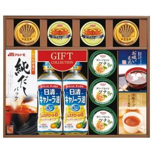 内祝い お返し 油 キャノーラ油 食品 食用油 調味料 詰め合わせ だし 出汁 だしパック 日清オイリオ バラエティ 詰合せ YR-80  結婚 出産 快気