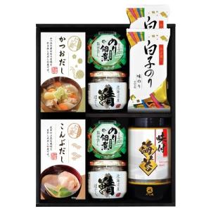 内祝い お返し 瓶詰 瓶詰め 魚介類 詰め合わせ 佃煮 のり佃煮 ギフト のり 海苔 白子のり かね七 海味彩 だしの素 & 瓶詰 バラエティセット GIJ-40R