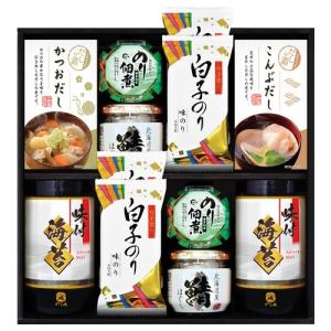 内祝い お返し 瓶詰 瓶詰め 魚介類 詰め合わせ 佃煮 のり佃煮 ギフト のり 海苔 白子のり かね七 海味彩 だしの素 & 瓶詰 バラエティセット GIJ-50R
