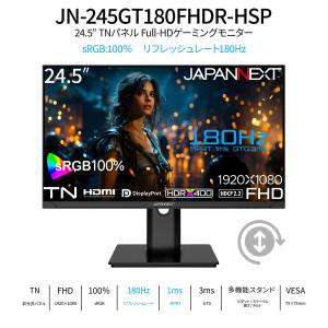 JAPANNEXT 24.5インチ TNパネル...の詳細画像1