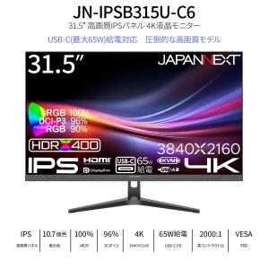 JAPANNEXT 31.5インチ IPSパネ...の詳細画像1