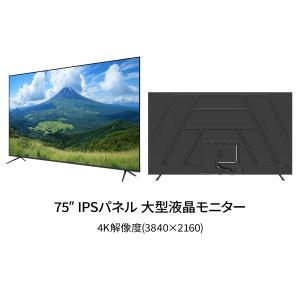 【ECサイト限定】75インチ IPSパネル搭載...の詳細画像3