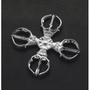 光則作 純銀製五寸五鈷杵(24金鍍金版） : 日本黎明社Yahoo!店 - 通販