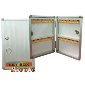 キーボックス 壁掛け 鍵付き 収納ボックス 24本 プレート付