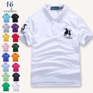 ポロシャツ メンズ 半袖 無地 POLO ビジネス カジュア...