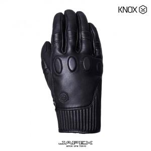 ノックス KNOX バイク用プロテクション グローブ 本革 ハンブリー /  HANBURY ブラック