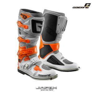 【正規総代理店】ガエルネ SG-12 エスジー12 オレンジ・グレー・ホワイト / GAERNE オフロードブーツ モトクロス用 ガエルネ最高峰モデル イタリア製｜japex