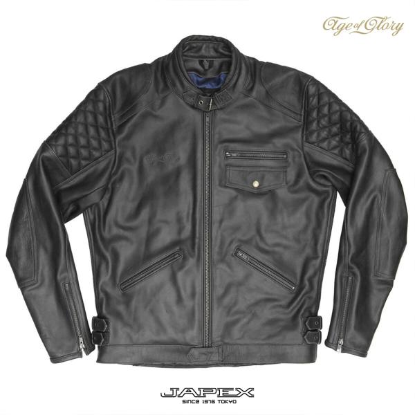 【正規総代理店】エイジオブグローリー キングピン ブラック / Age of Glory バイク レ...