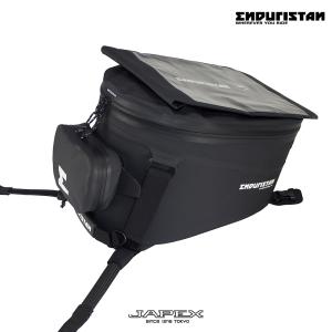 エンデュリスタン 防水 バイク用 タンクバッグ ナビケース付き