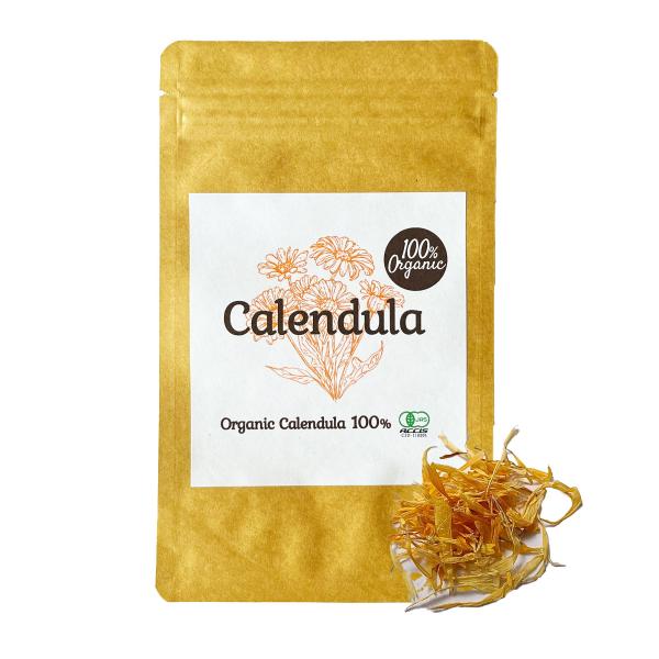 100%オーガニック カレンデュラ 25g Calendula officinalis ポットマリー...