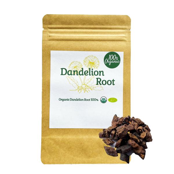 100%オーガニック ダンデライオン ルート ロースト 100g タンポポ コーヒー 蒲公英 鼓草 ...