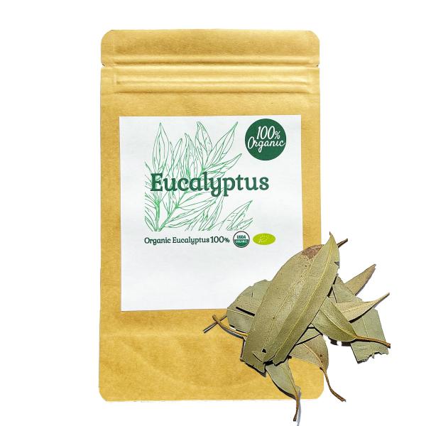 オーガニック ユーカリ リーフ 50g 欧米認証 ハーブティー 無農薬 原料以外無添加 ノンカフェイ...