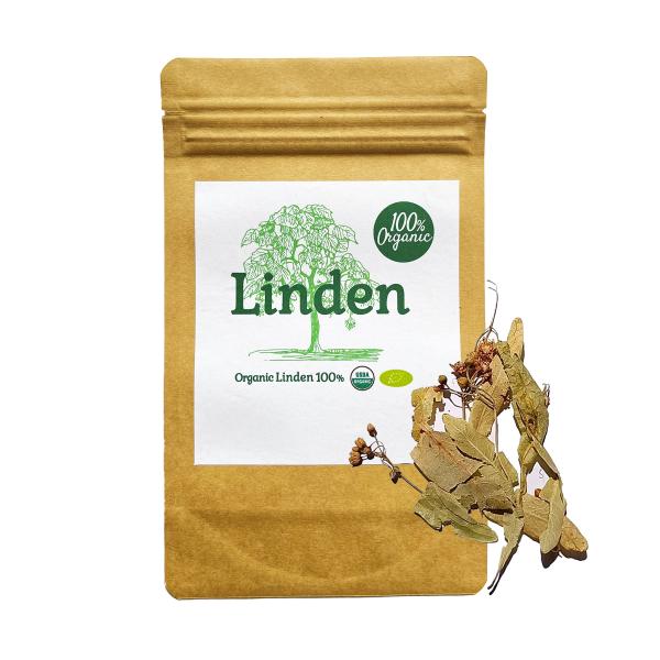 100%オーガニック リンデン ホール / Linden whole 50g tilia europ...