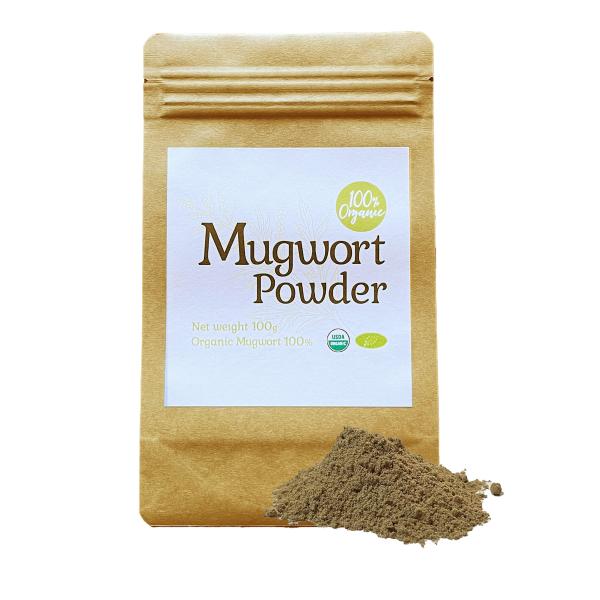 【anan掲載】オーガニック 西洋よもぎパウダー 100g ヒマラヤ産 国産以上 無農薬 原料以外無...