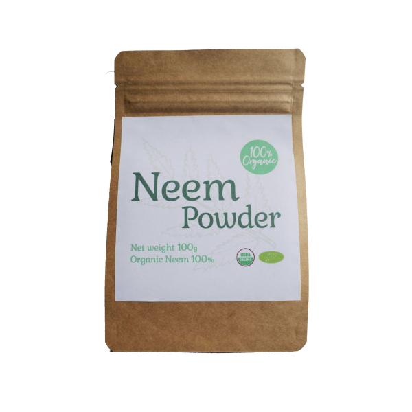 100%オーガニック ミラクルニームパウダー 100g 無農薬 原料以外無添加 ハーブティー シャン...