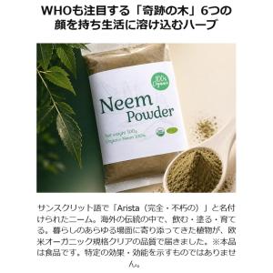 100%オーガニック ミラクルニームパウダー ...の詳細画像4