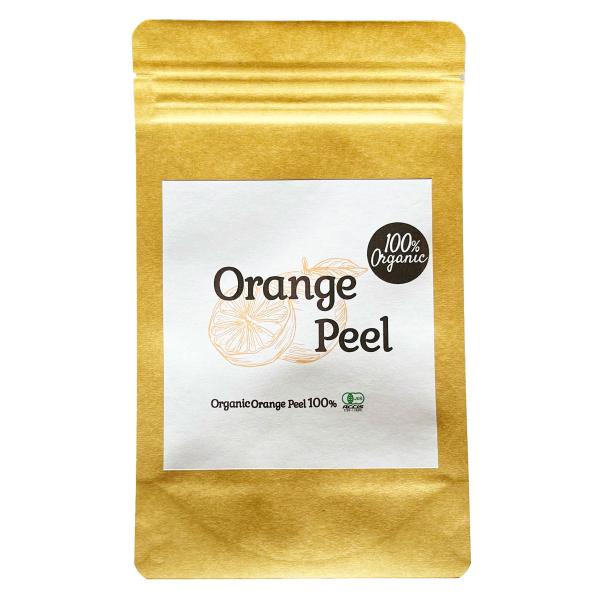 100%オーガニック ドライ オレンジ ピール  / Dry Orange Peel 100g 陳皮...