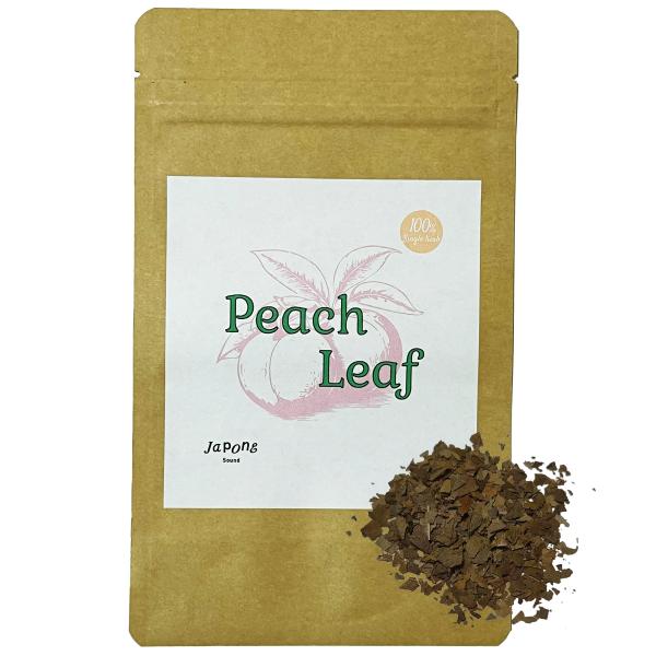 ピーチリーフ 桃の葉 Peach Leaf ノンカフェイン ハーブティー 入浴剤 乾燥ハーブ 桃の葉...